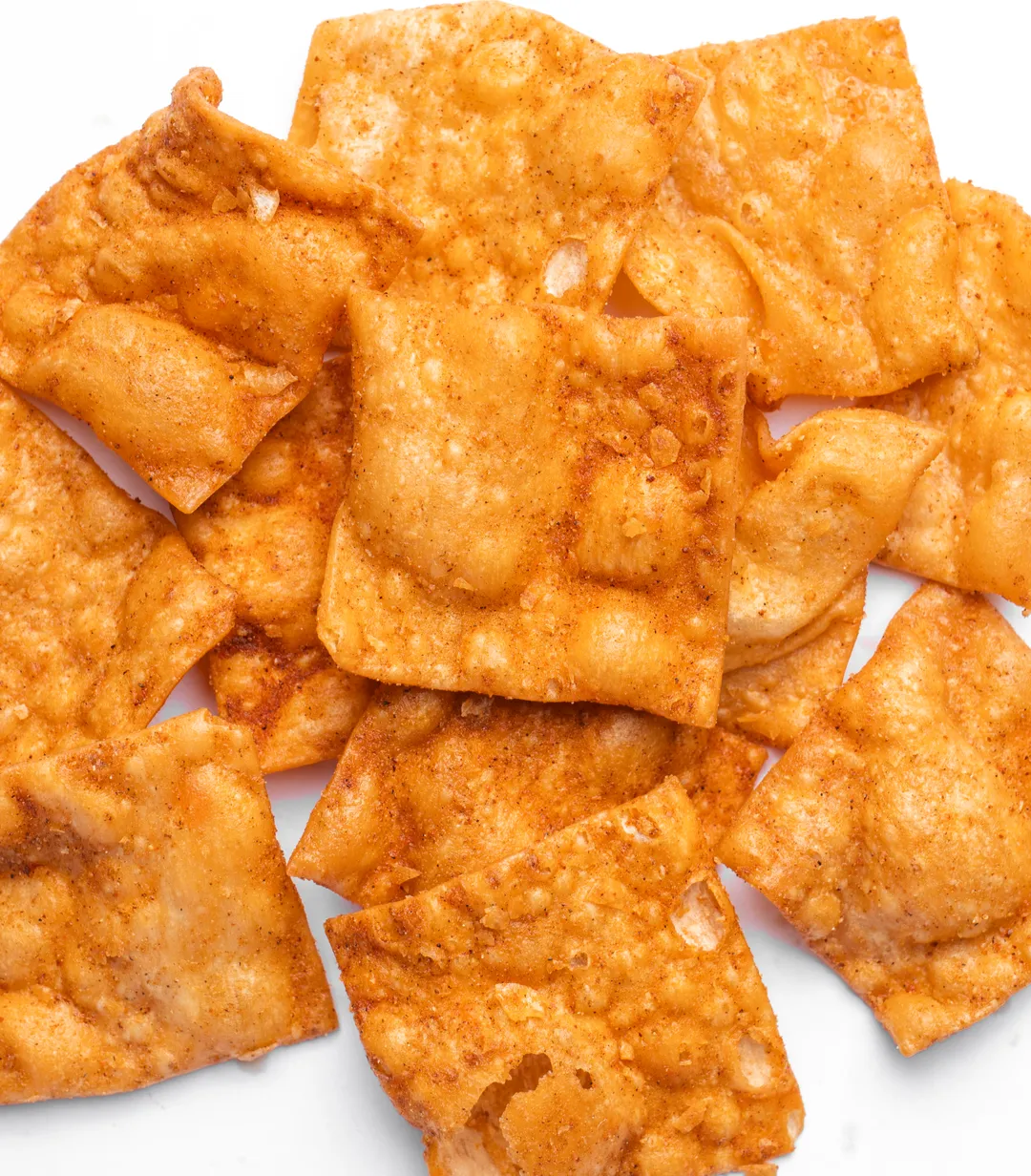 NAMS Wonton Crisps — Kung Pao Flavor (12 Unit Case)