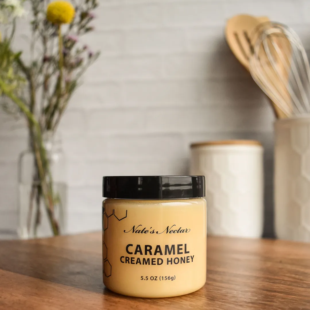Caramel Creamed Honey-Nate's Nectar