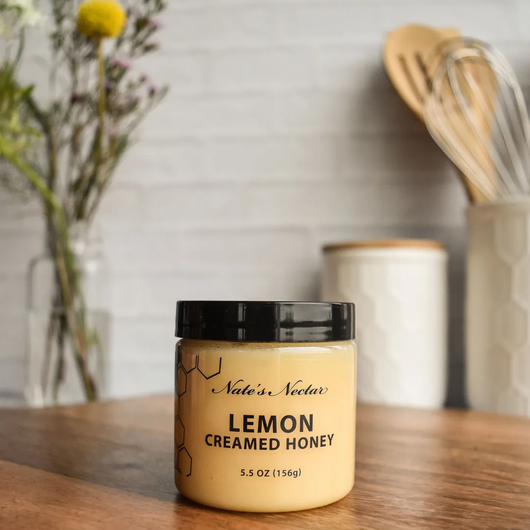 Lemon Creamed Honey-Nate's Nectar