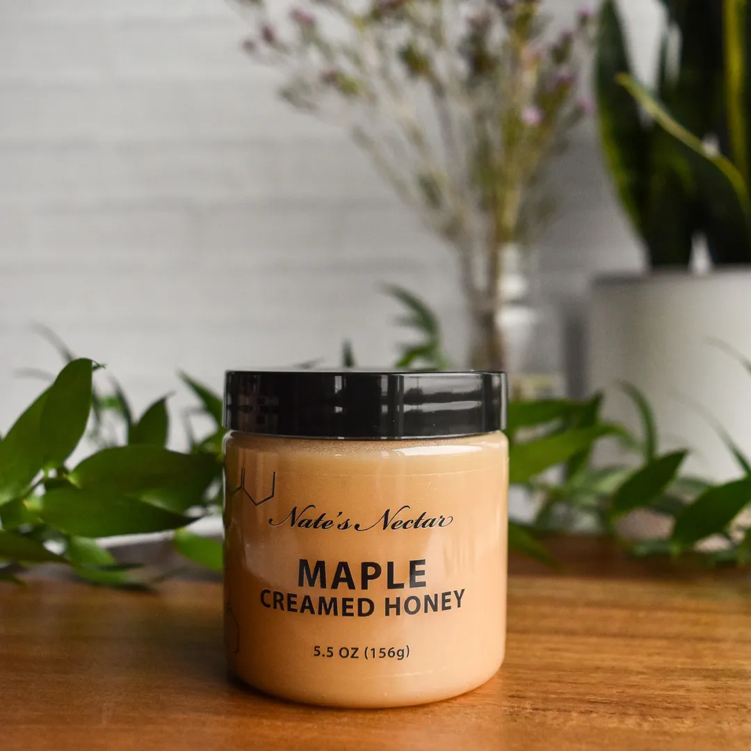 Maple Creamed Honey-Nate's Nectar