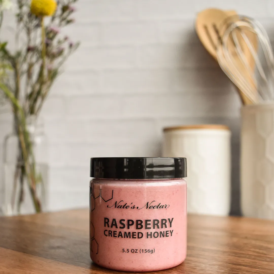 Raspberry Creamed Honey-Nate's Nectar