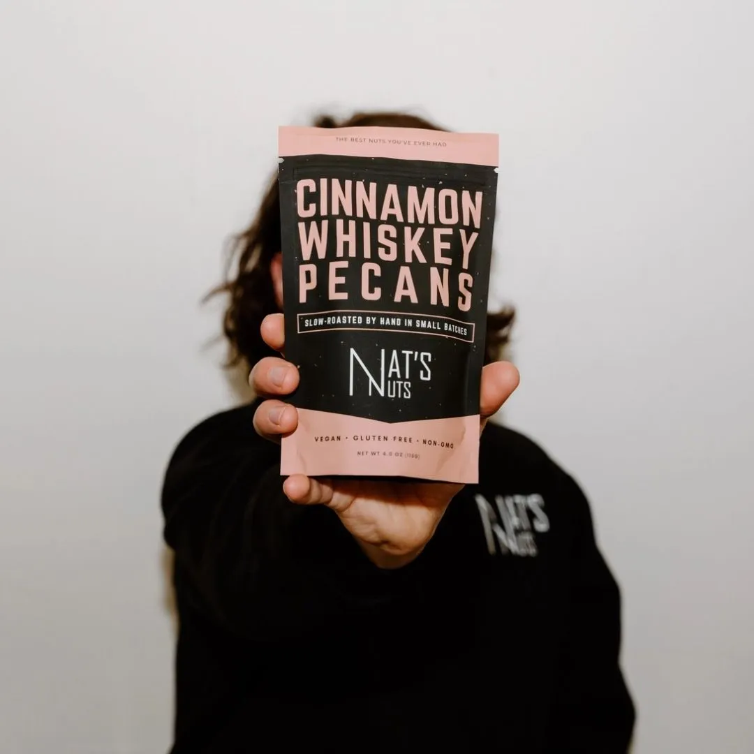 Cinnamon Whiskey Pecans