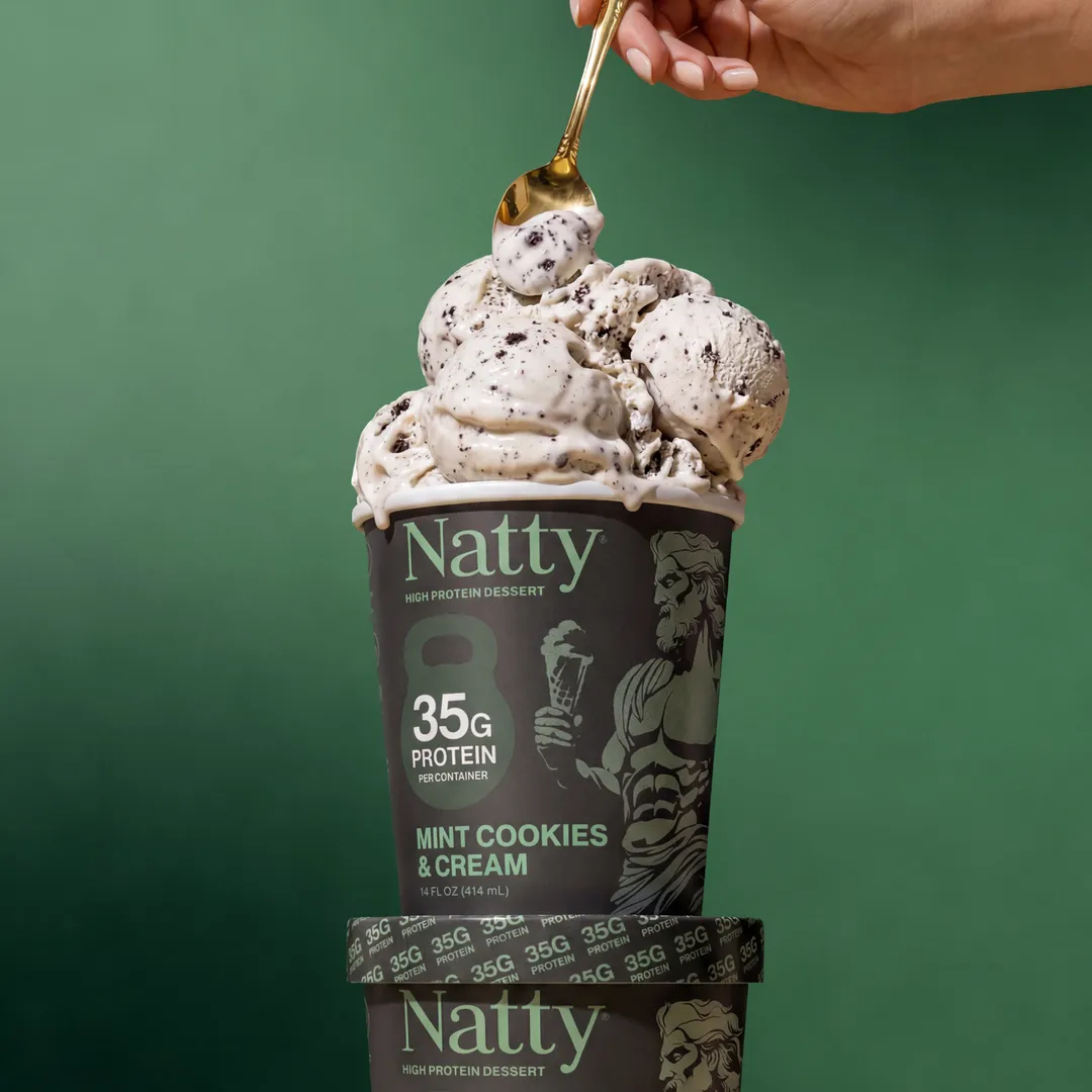Mint Cookies & Cream Protein Ice Cream