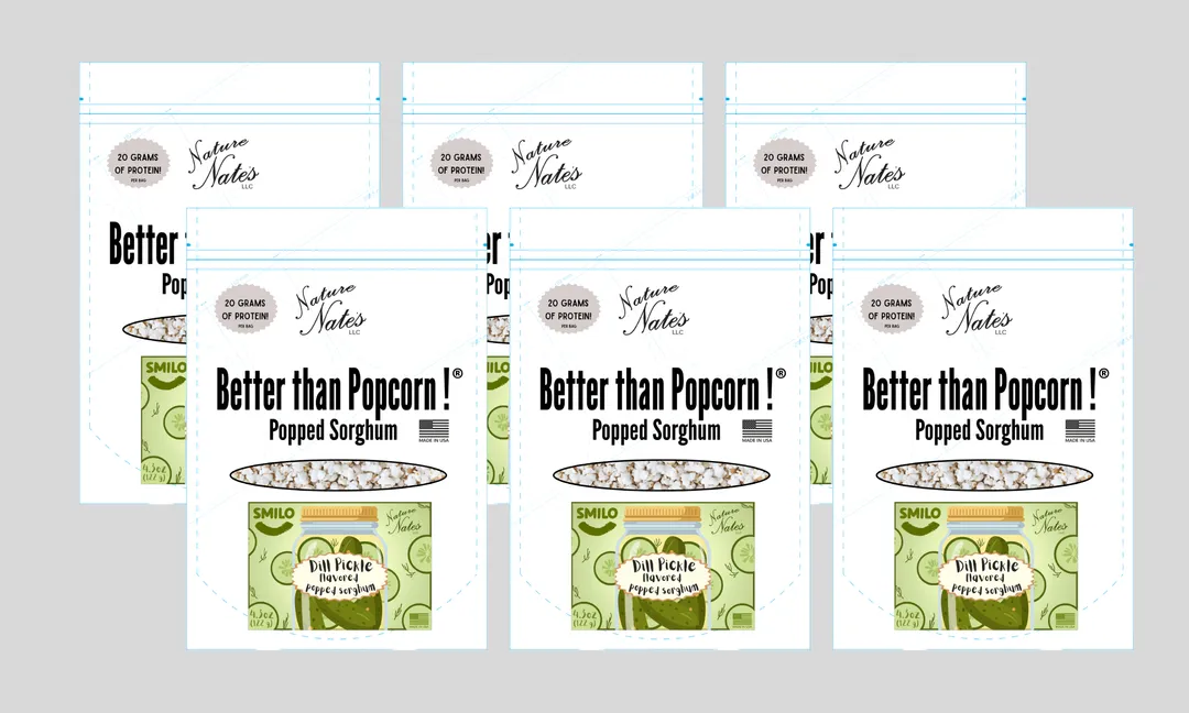 Popped Sorghum Dill Pickle (4.3 oz)