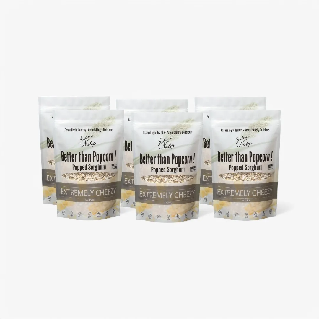 Popped Sorghum Extemely Cheezy (5 oz)