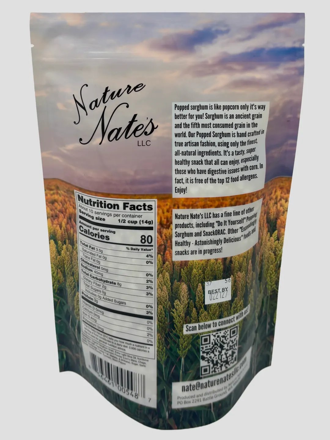 Popped Sorghum Umami (5 oz)