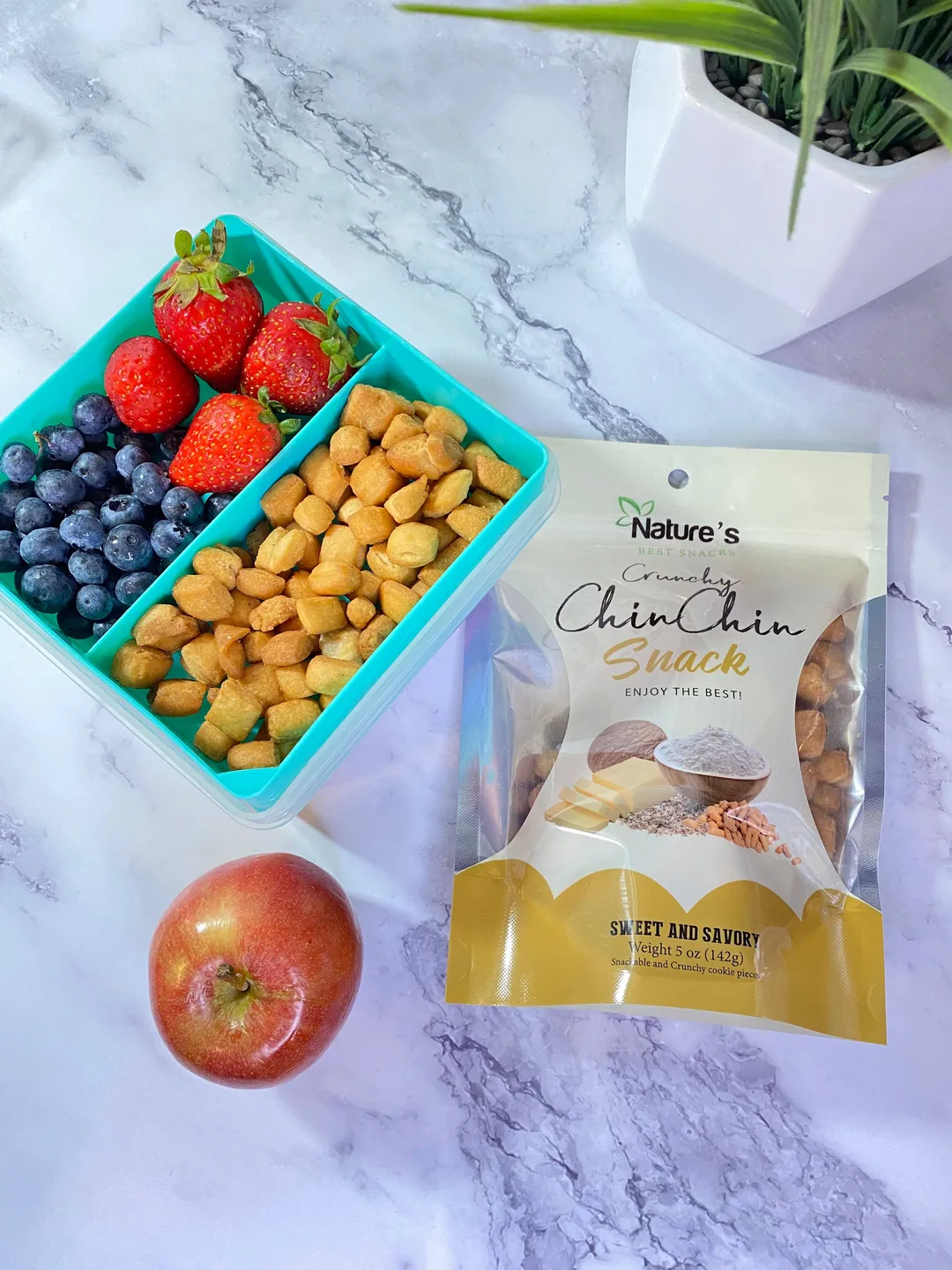 Chin-Chin Bite size cookie (5 oz) - Case of 12