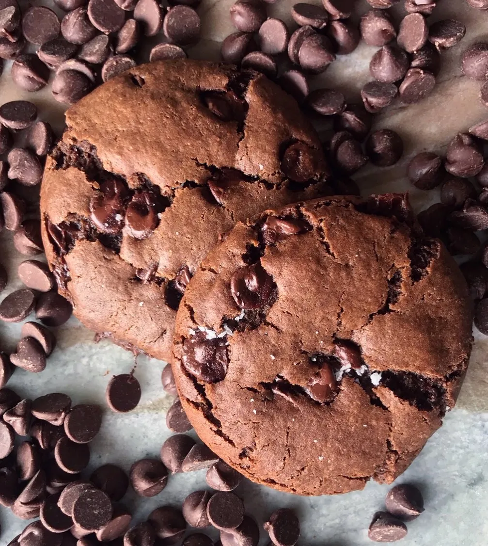 Double Chocolate Chip Cookies