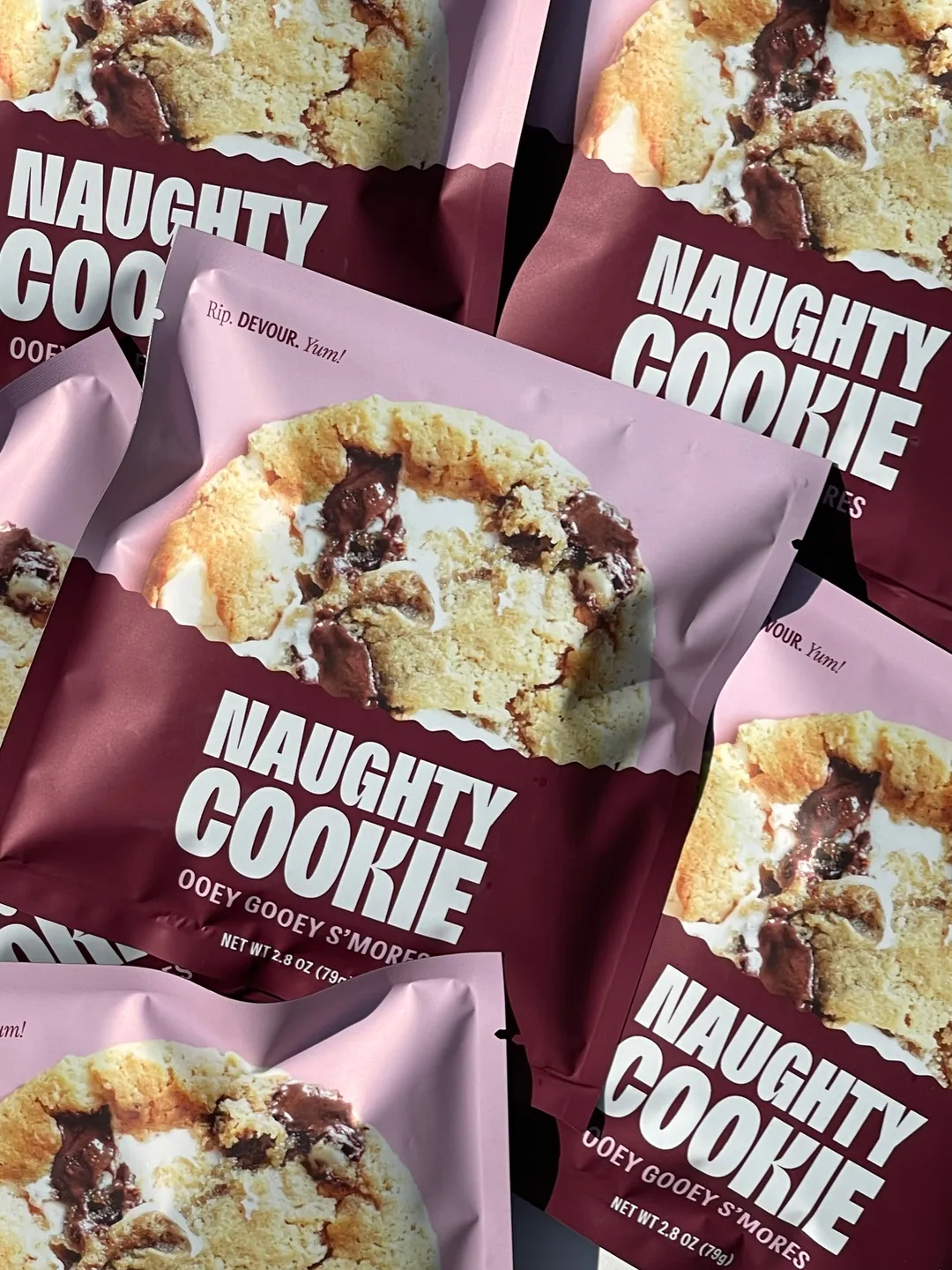 Ooey Gooey S'mores Cookies