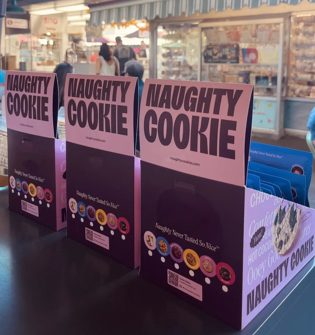 Naughty Cookie Retail Shelf Display Boxes 