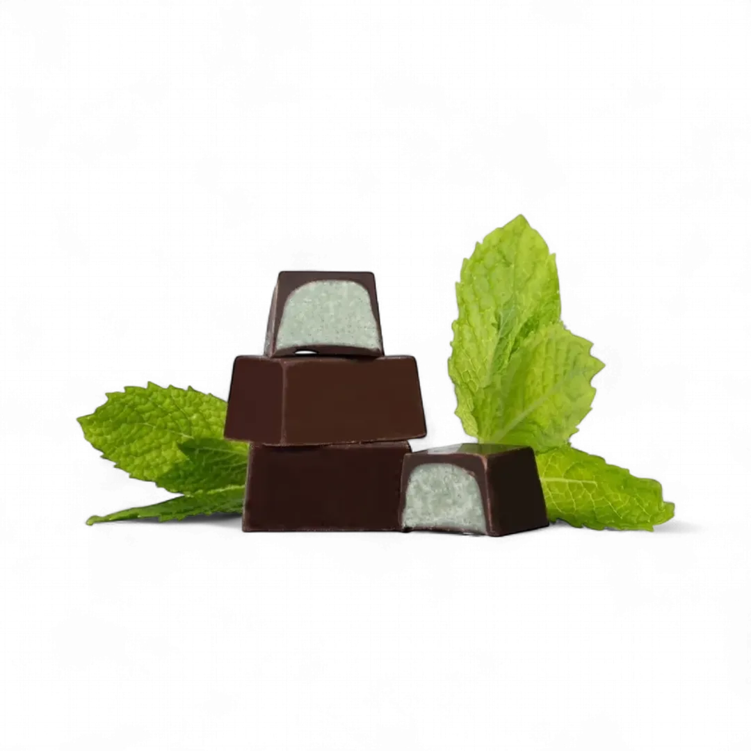 Zero Sugar Dark Chocolate Bites – Minty Way