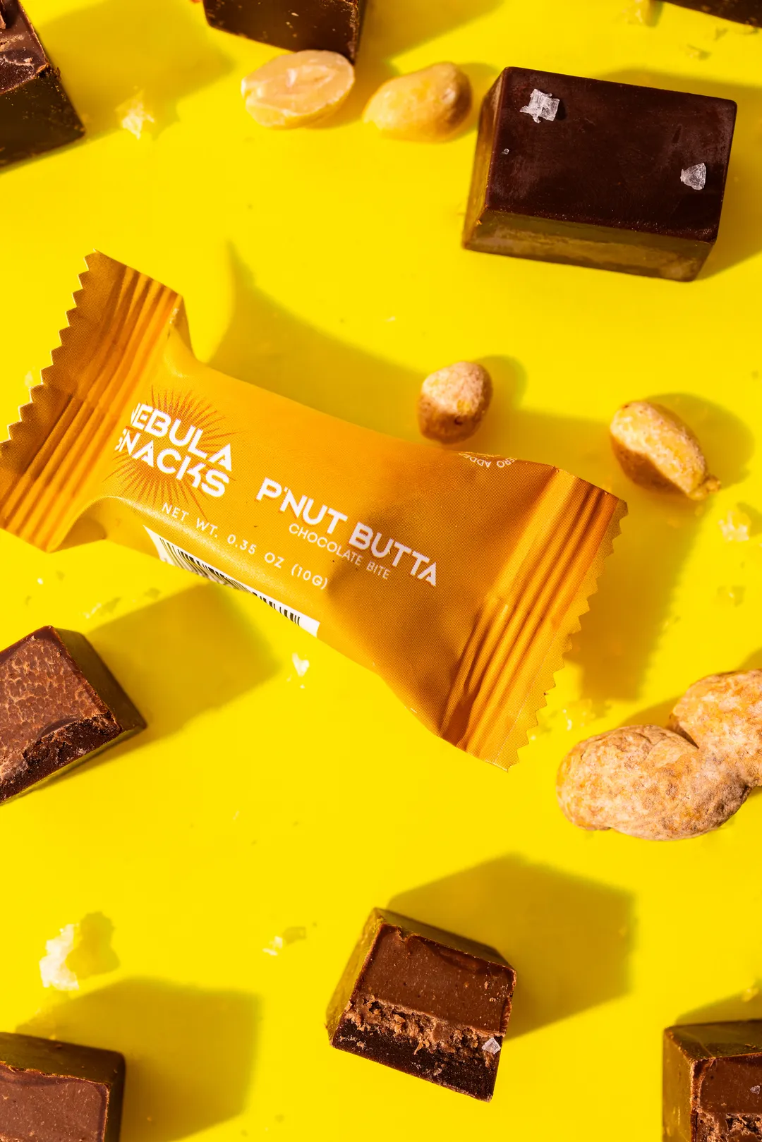 Zero Sugar Dark Chocolate Bites – P'Nut Butta