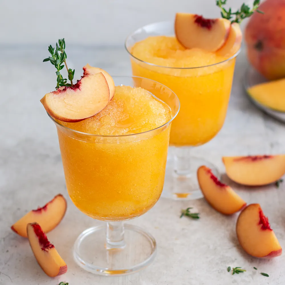 Food Service Bulk Peach Mango Wine Slushy mix