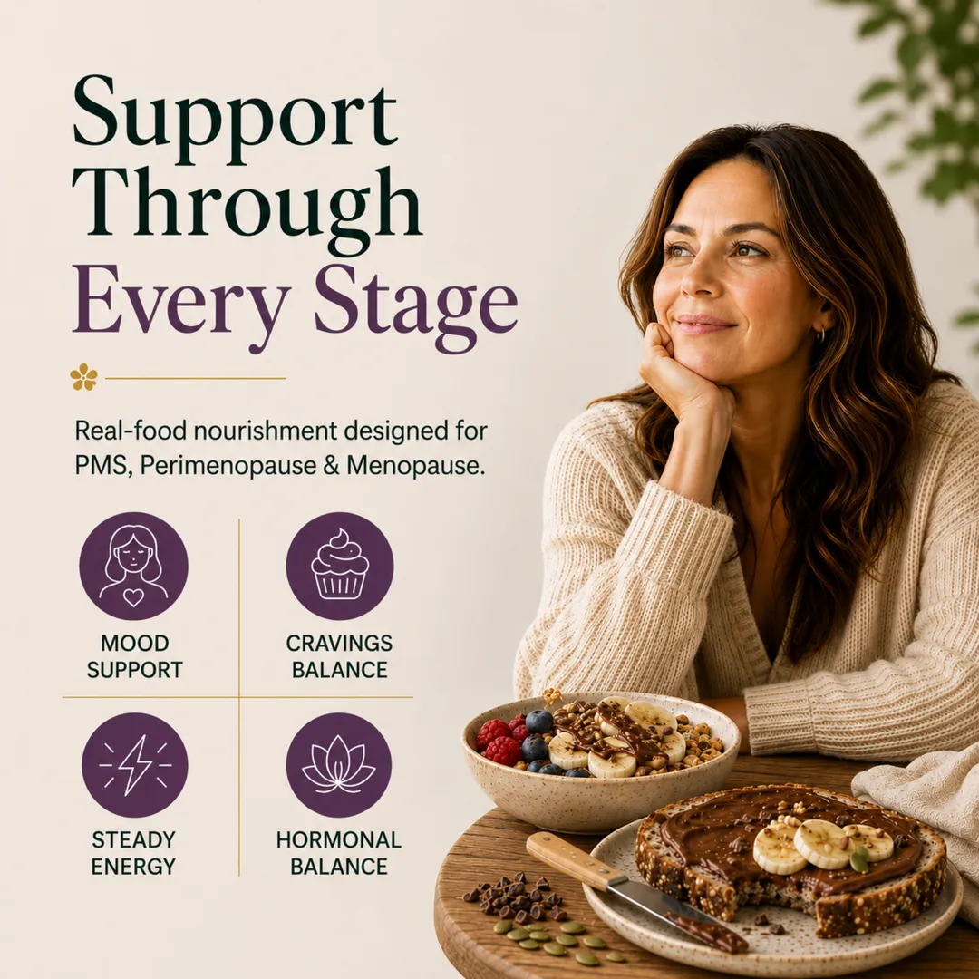 Dark Cacao Spread for Perimenopause & Period Support