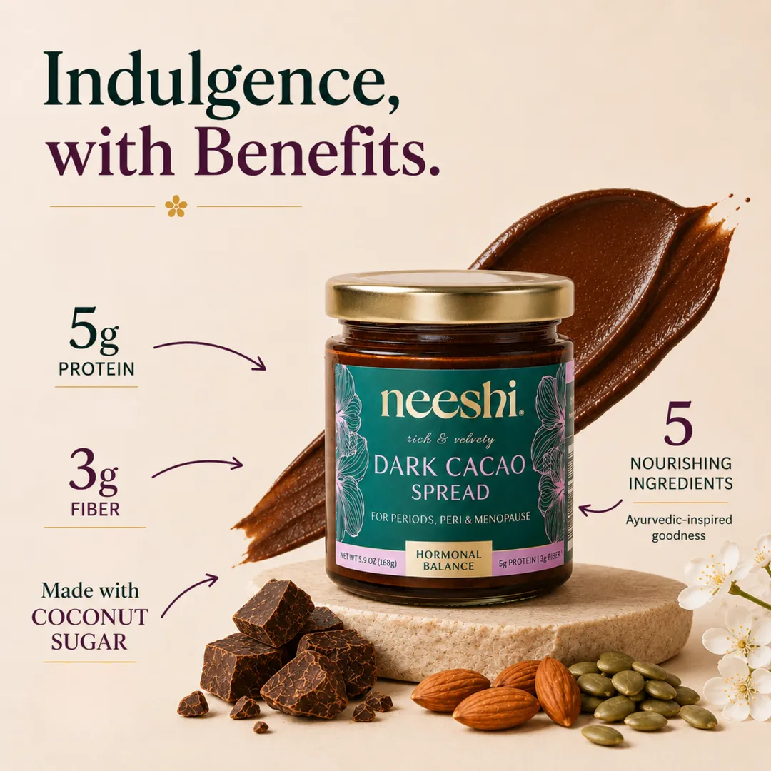 Dark Cacao Spread for Perimenopause & Period Support