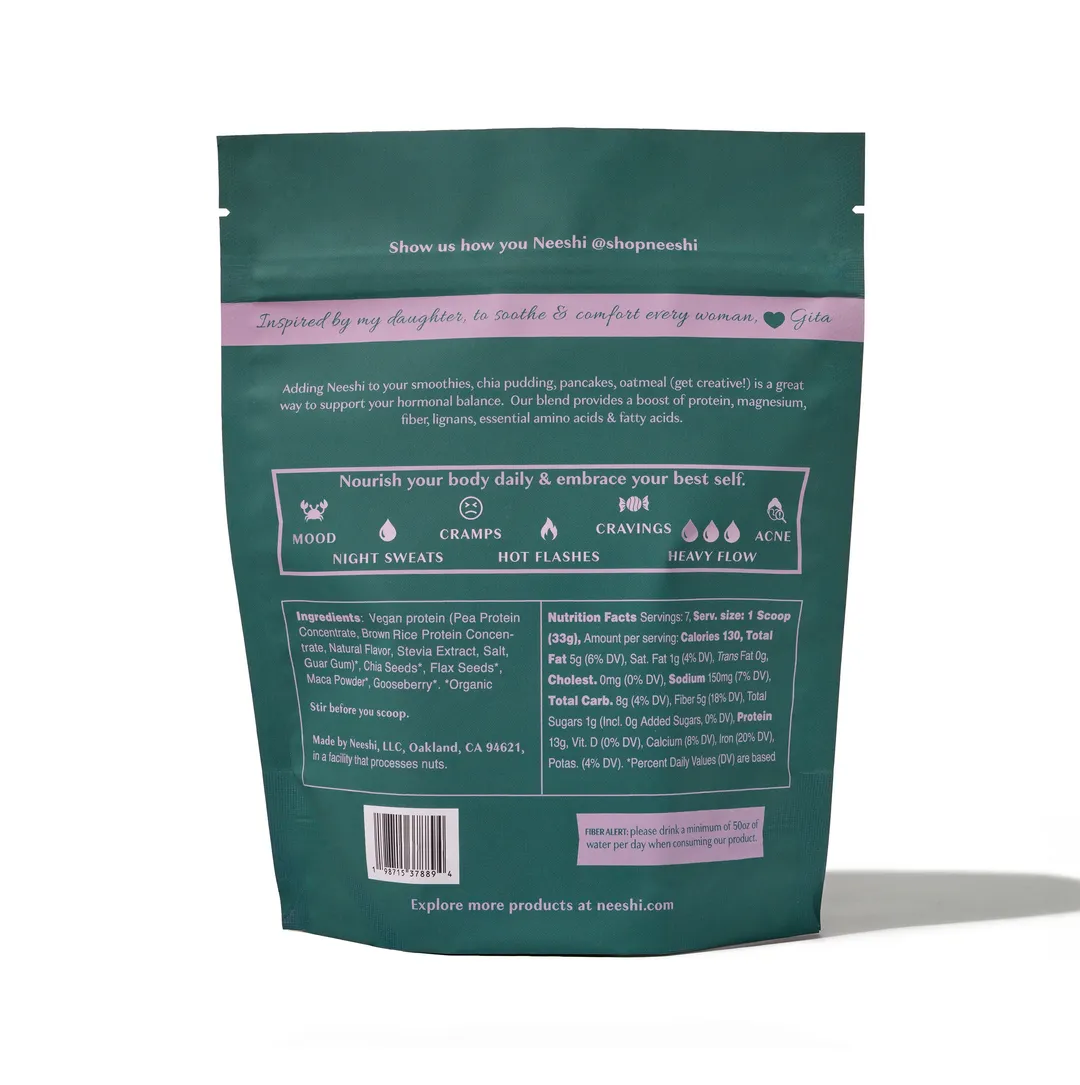 Nourishing Protein & Fiber for Perimenopause & Period Support