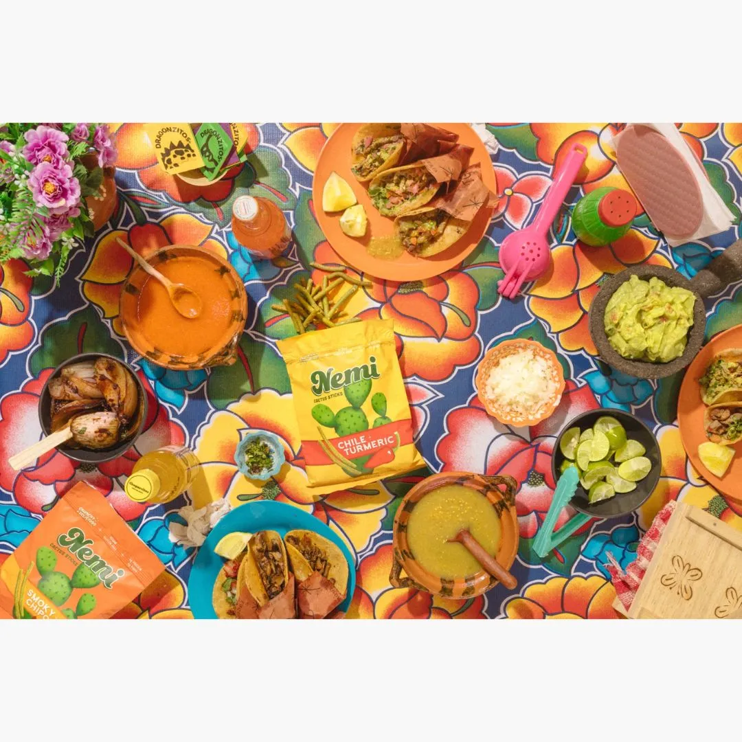 Fiesta Starter Bundle - Crunchy Nopales Cactus Nemi Snacks