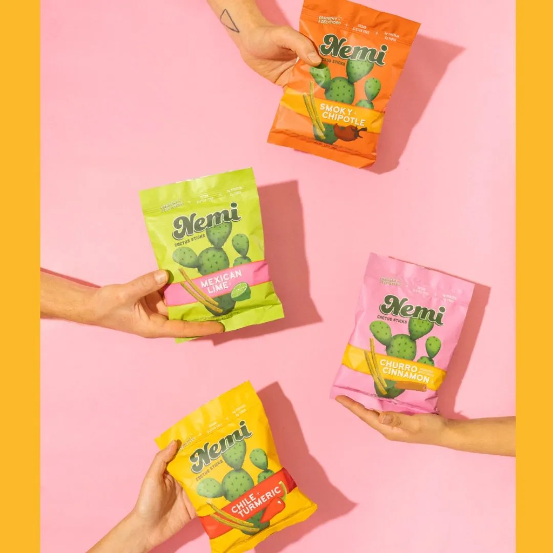 Mexican Lime - Crunchy Nopales Cactus Nemi Snacks