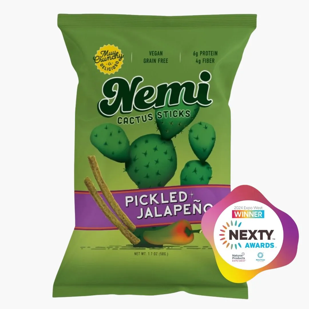 Pickled Jalapeño - Crunchy Nopales Nemi Snacks