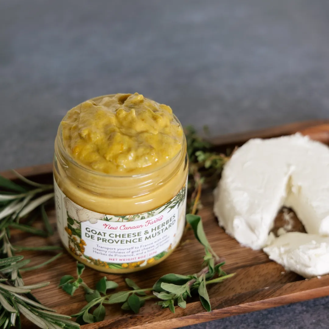 Goat Cheese & Herbes de Provence Mustard