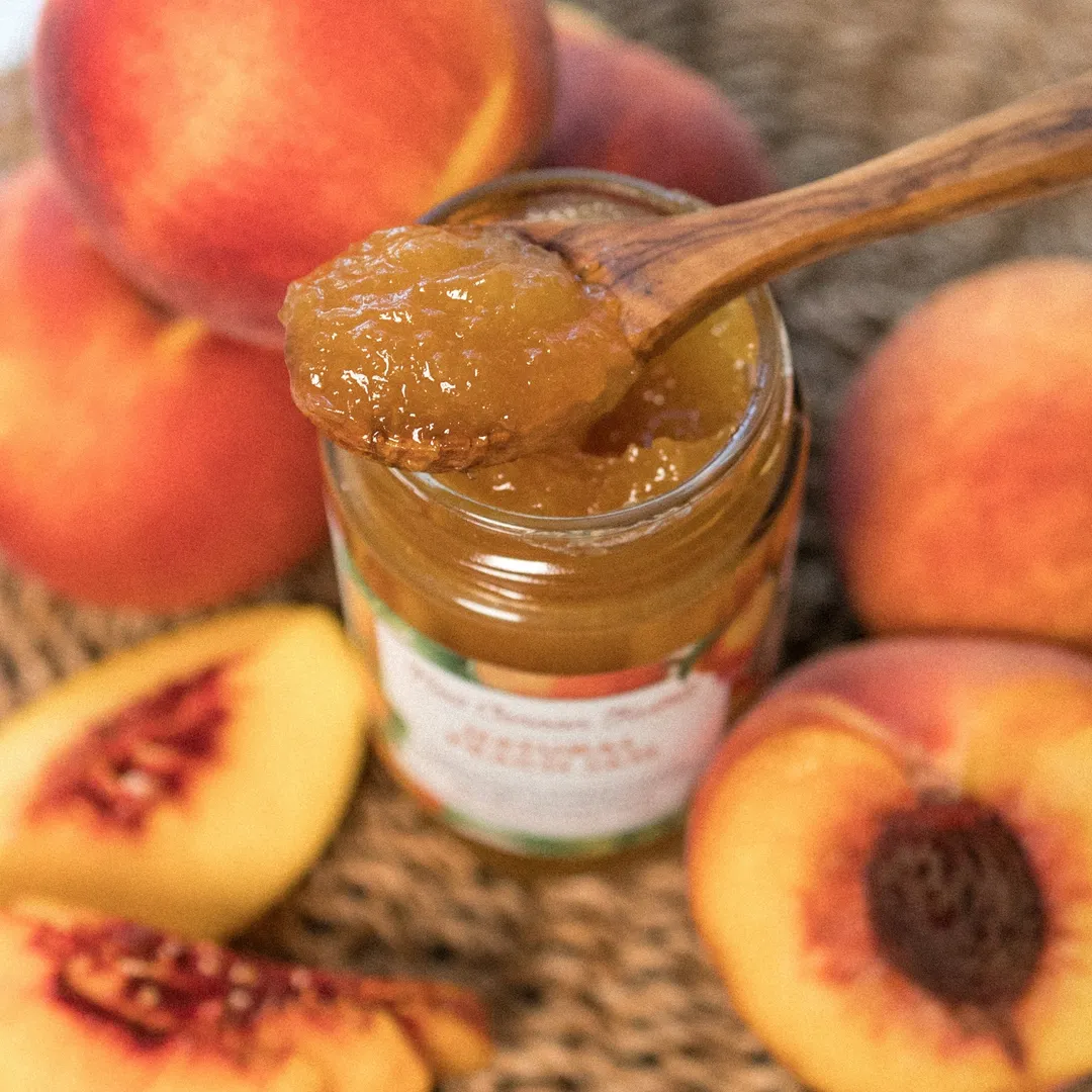 Natural Peach Jam
