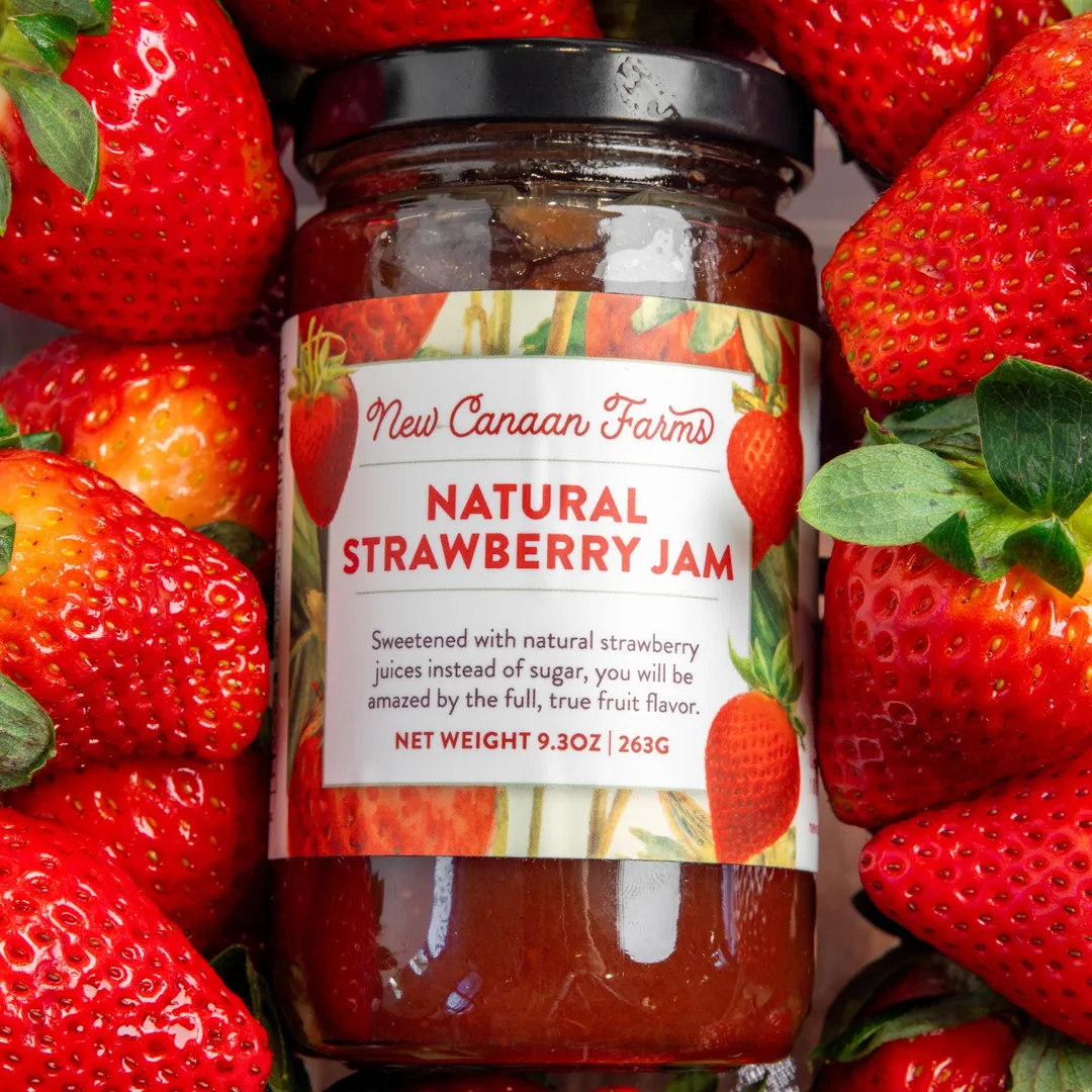 Natural Strawberry Jam