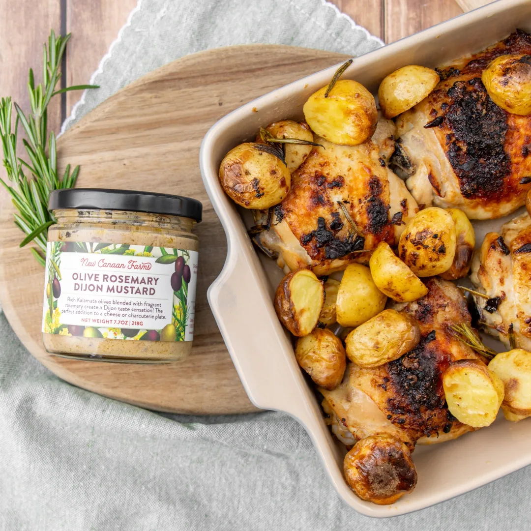 Olive Rosemary Dijon Mustard