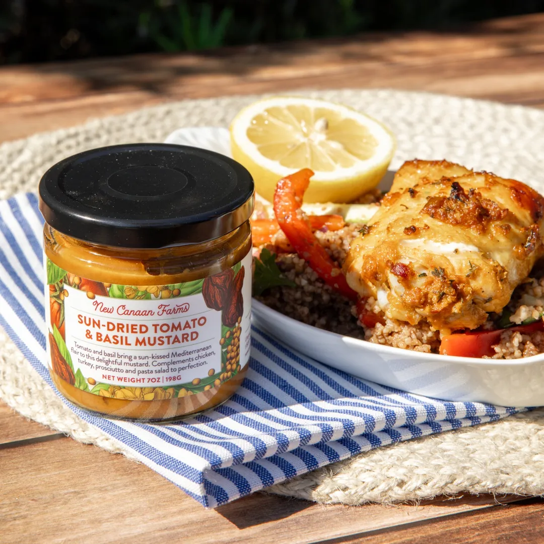 Sun Dried Tomato & Basil Mustard
