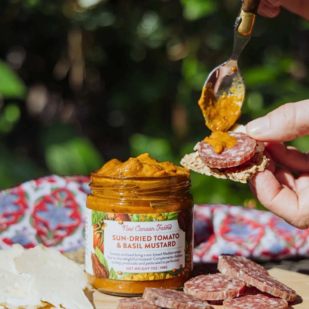 Sun Dried Tomato & Basil Mustard
