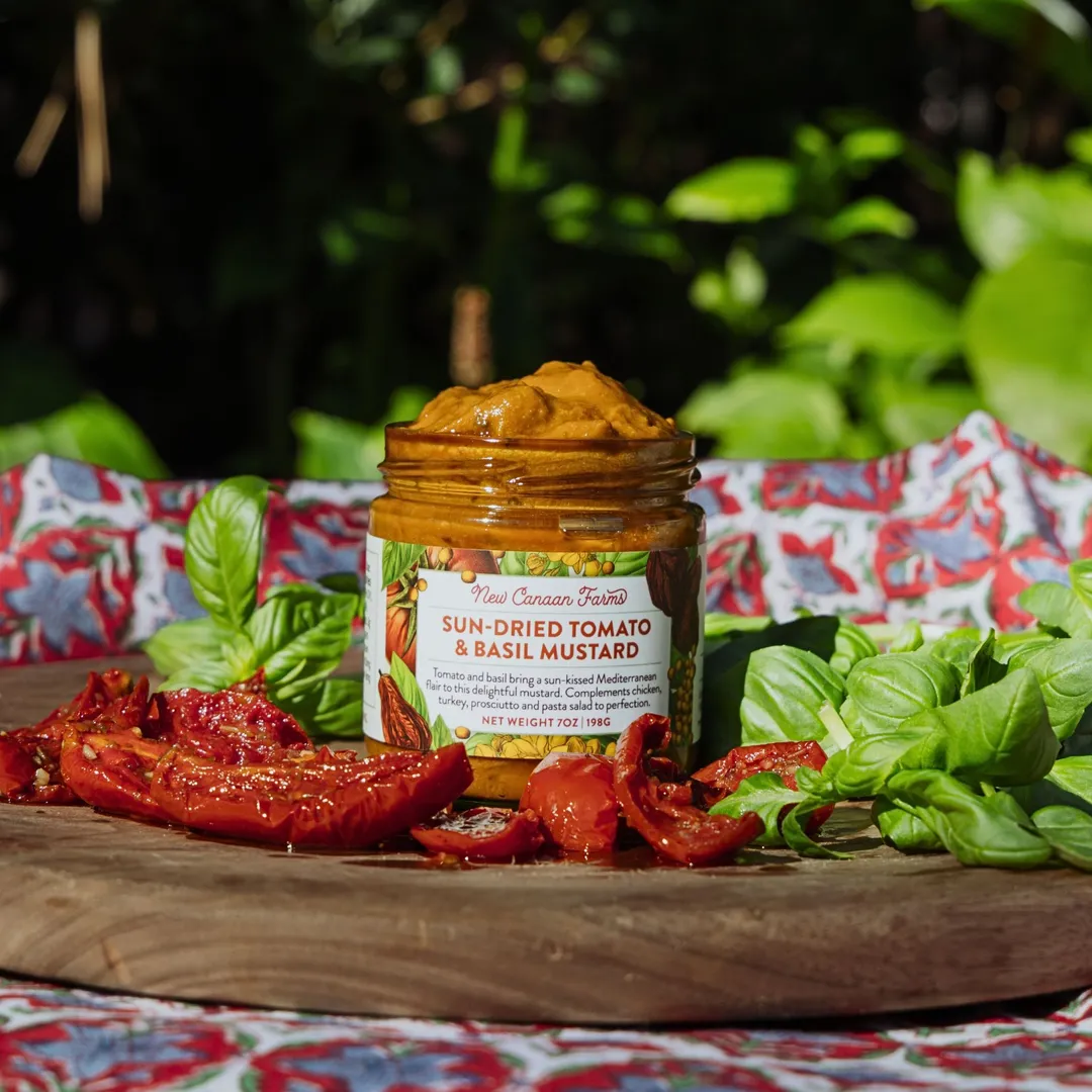 Sun Dried Tomato & Basil Mustard
