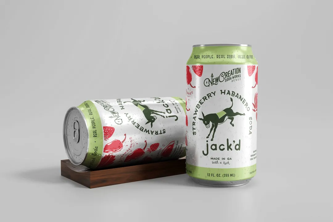 Jack'd Strawberry Habanero Soda (Case of 16)