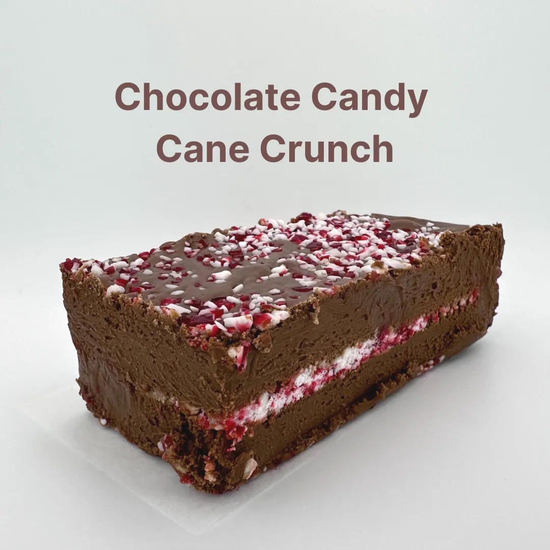 Chocolate Candy Cane Crunch Fudge (1/2 lb Package) variant