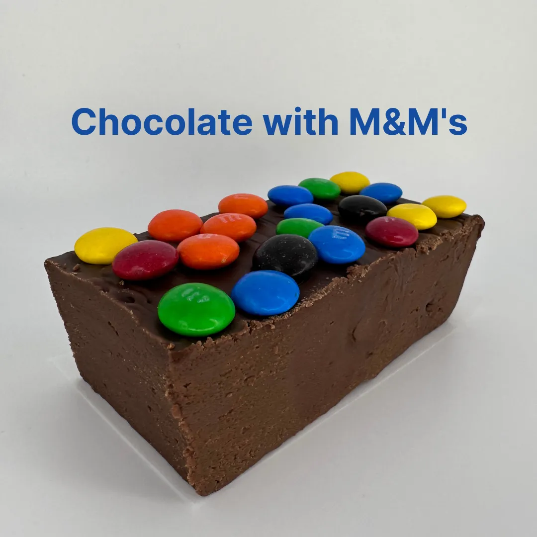 Chocolate M&M Fudge (1/2 lb Package) variant