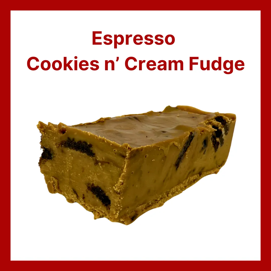 Espresso Cookies n' Cream Fudge (6 lb Slab)