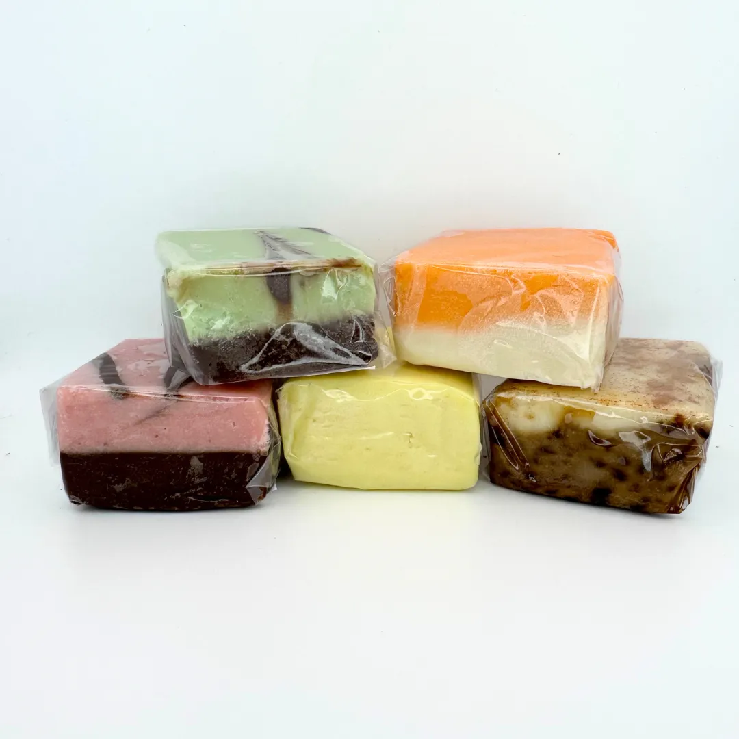 Peanut Butter Chocolate Fudge  (1/2 lb Package)