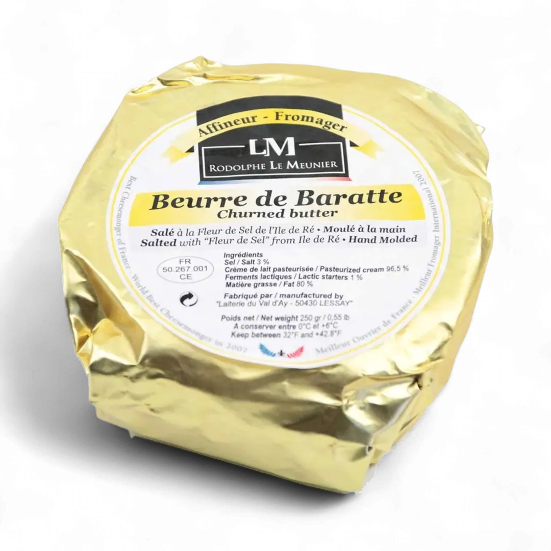 Beurre de Baratte (Salted Butter)