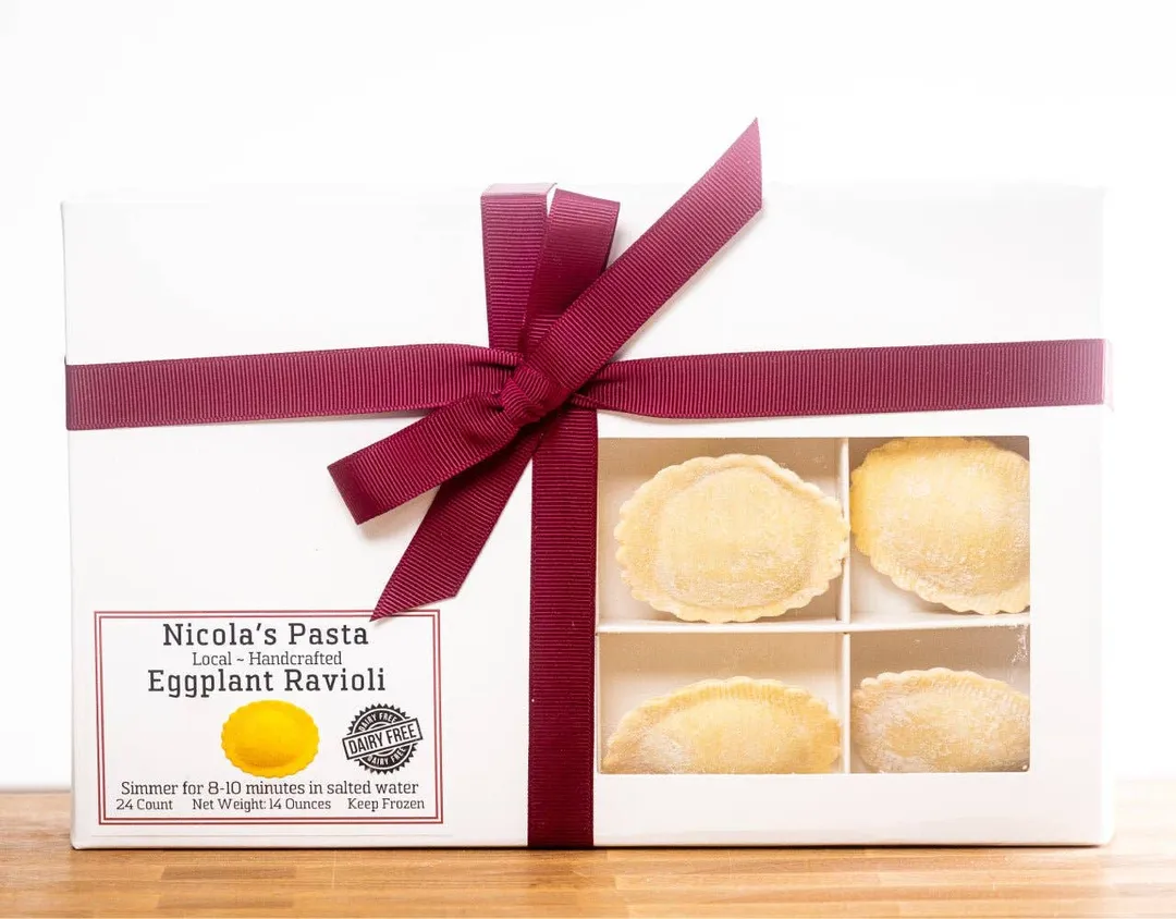 Eggplant Capponata Ravioli