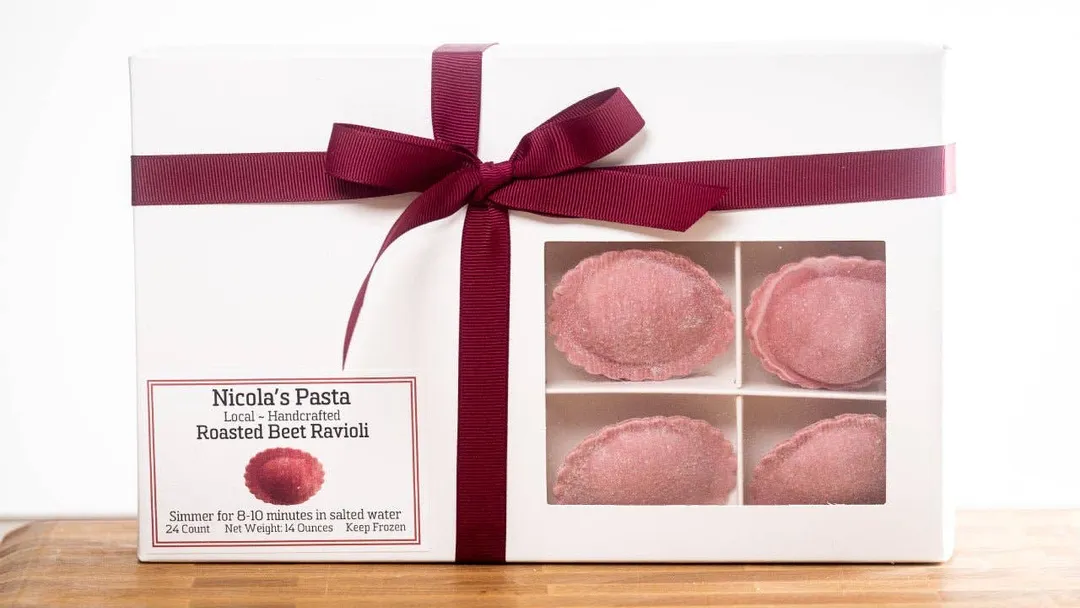 Roasted Beet Ravioli