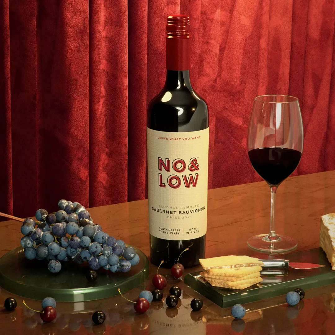 No & Low Cabernet Sauvignon 2021 - NA Red Wine