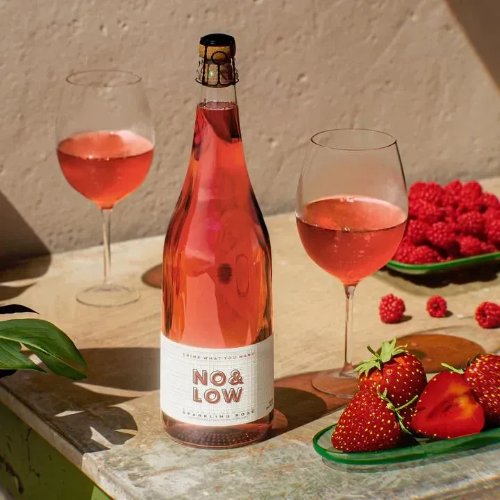 No & Low Sparkling Rosé – NA Sparkling Rosé Wine