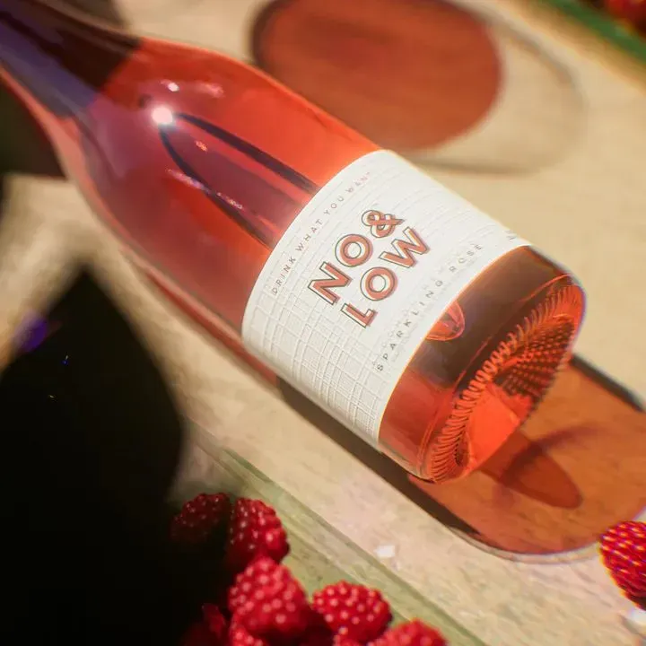 No & Low Sparkling Rosé – NA Sparkling Rosé Wine