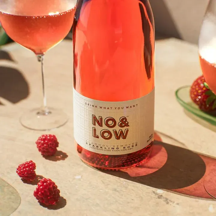 No & Low Sparkling Rosé – NA Sparkling Rosé Wine