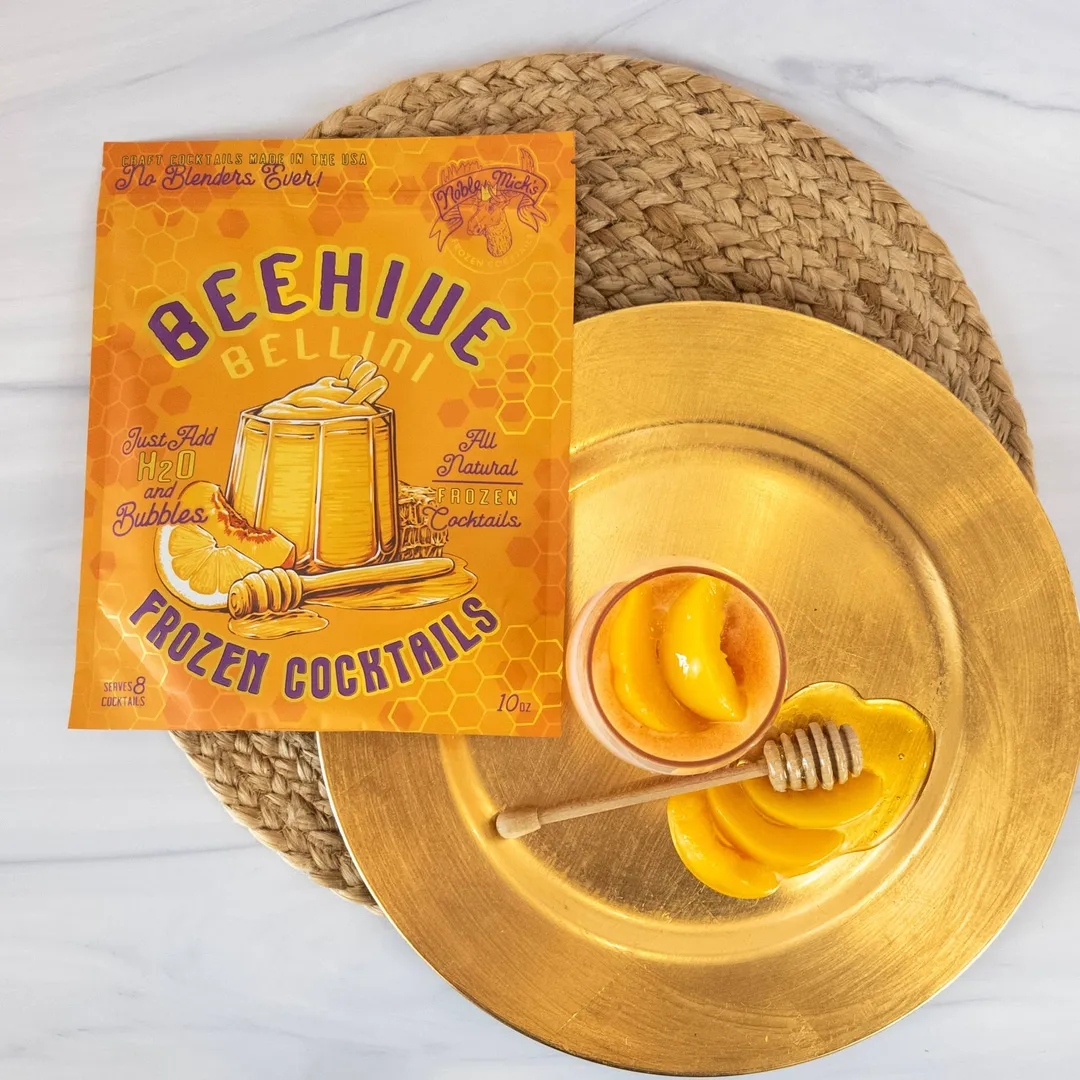 Beehive Bellini Frozen Cocktail -Just add Water + Prosecco