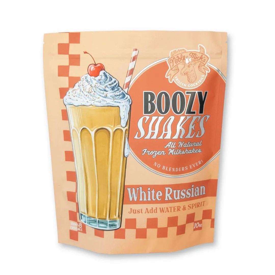 Boozy Shakes Mix Package -Just add Water + Spirit