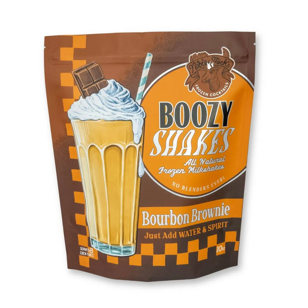 Boozy Shakes Mix Package -Just add Water + Spirit