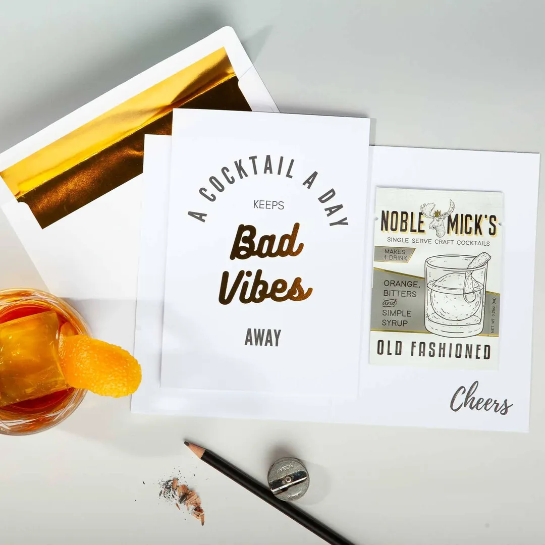 Cocktail and Cards / A Cocktail A Day Card variant