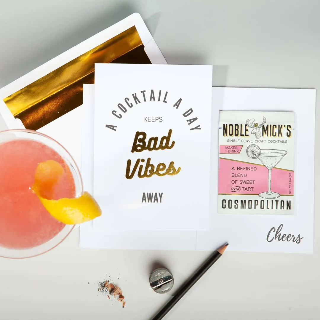 Cocktail and Cards / A Cocktail A Day Card variant