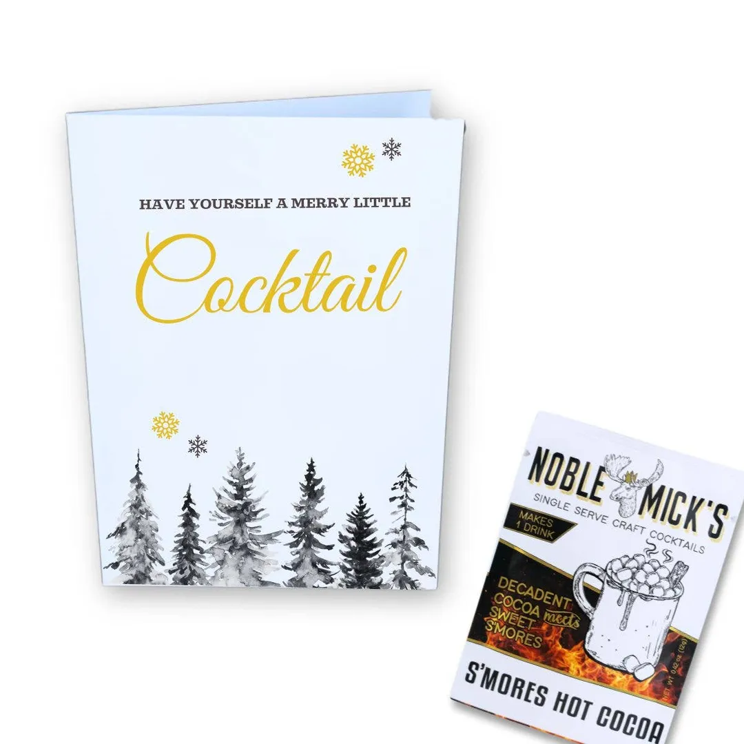 Cocktail and Cards / Merry Little Cocktails Card variant