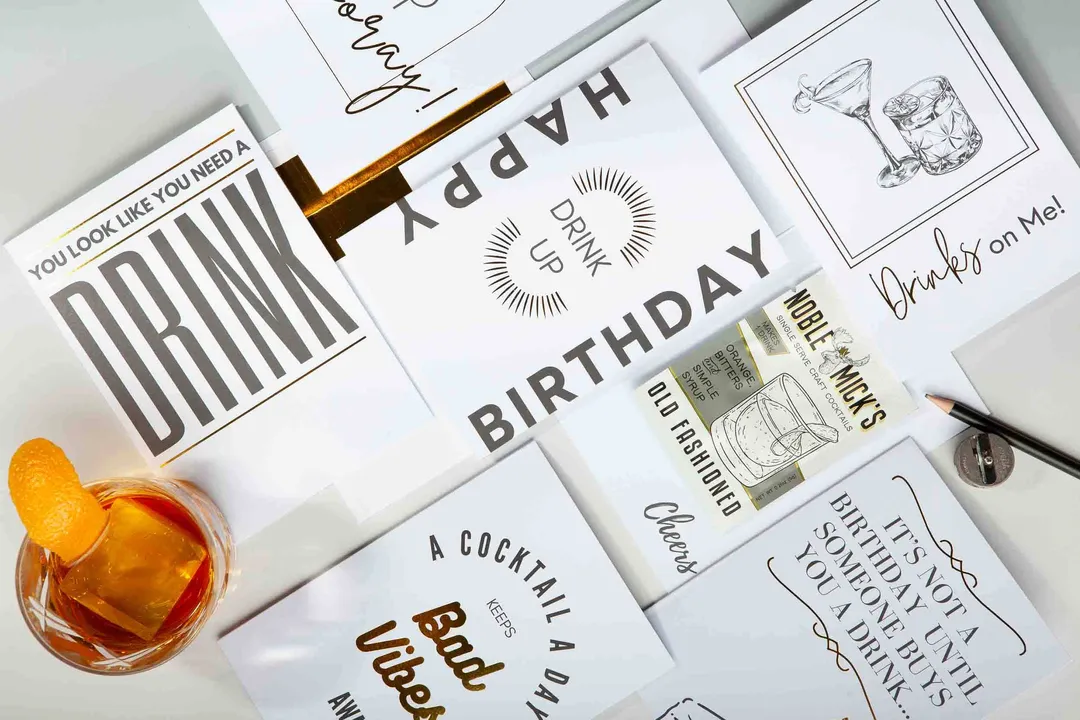 Cocktail and Cards / Need a Drink Card