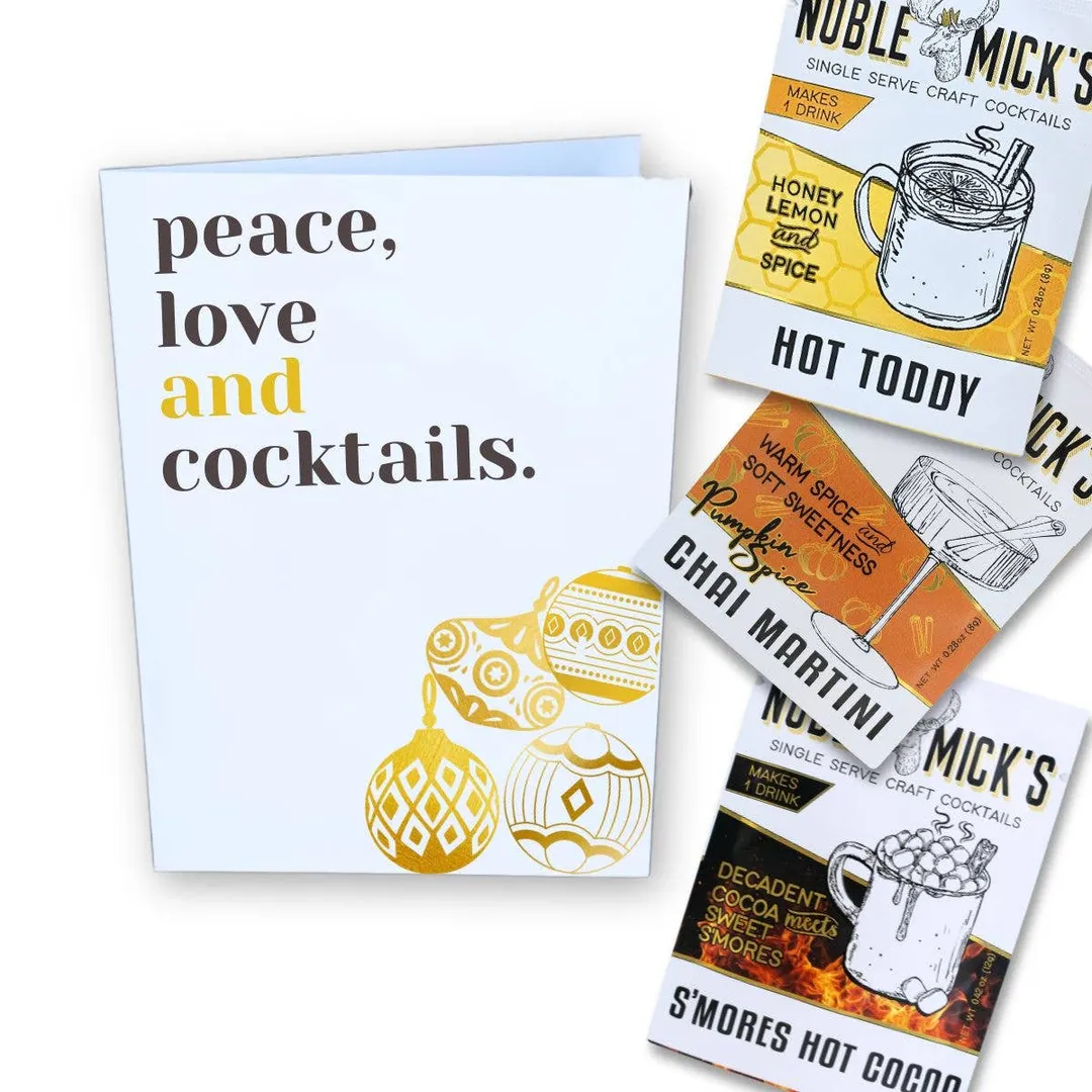 Cocktail and Cards / Peace, Love and Cocktails Card